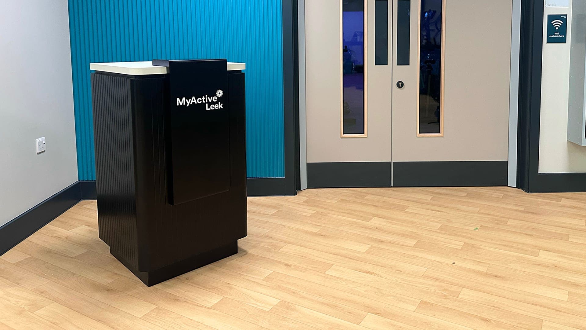 MyActive Leek Gym Pod in situ