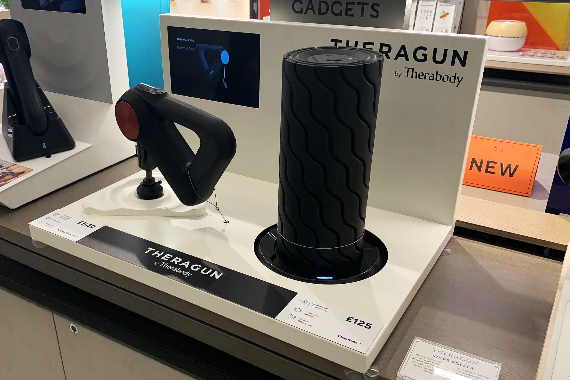 Therabody Harrods unit — product display