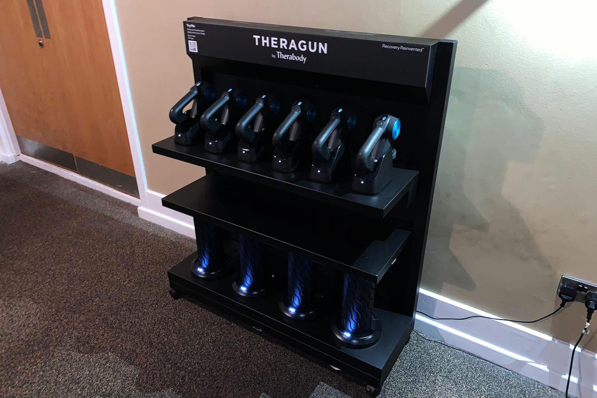 Therabody display cart